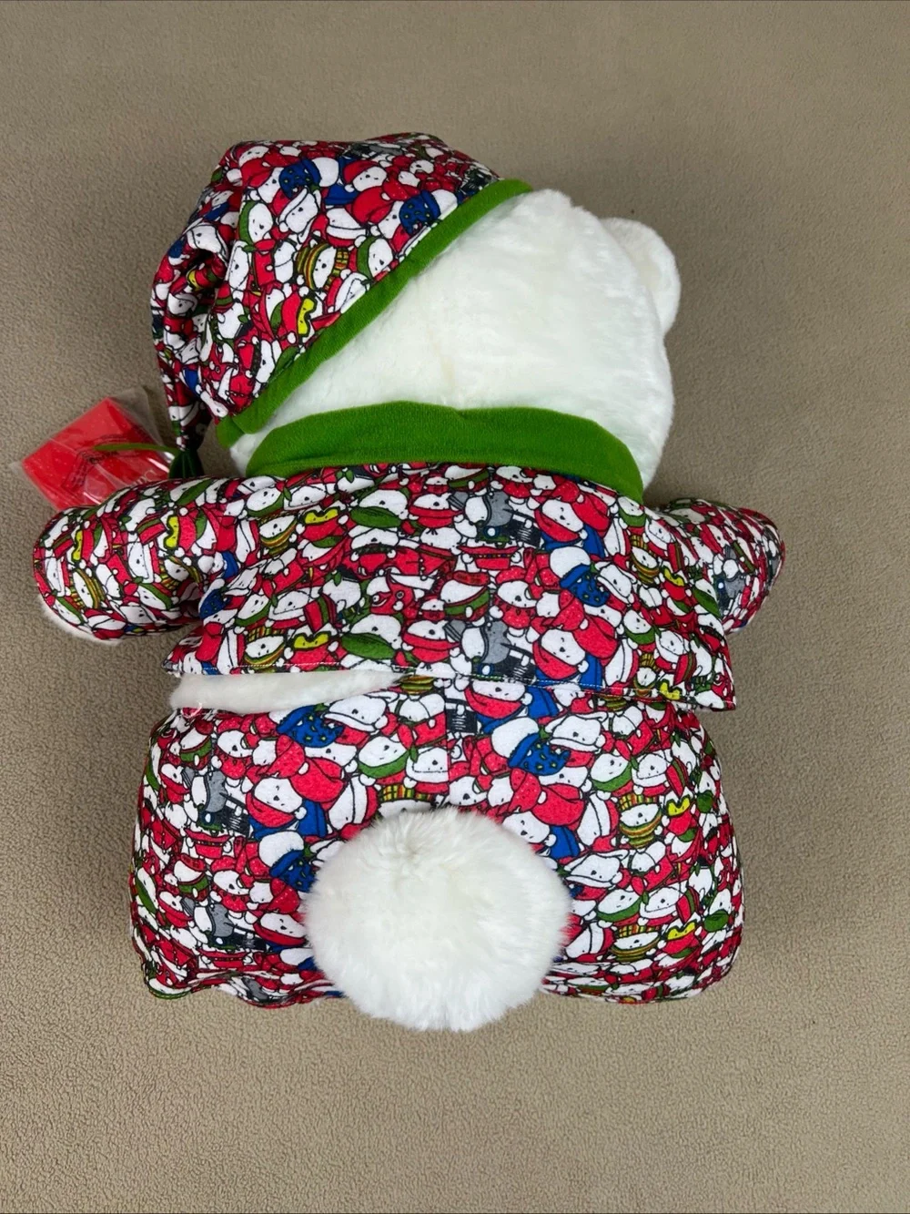 2007 Macy's Santabear Collection PJs Teddy Bear W/ Collectible Cards. 16